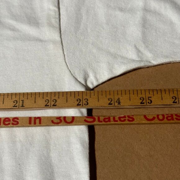 Vintage Y2K Las Vegas Fitzgeralds Casino Lucky Day Mens XL White T Shirt - Picture 11 of 11